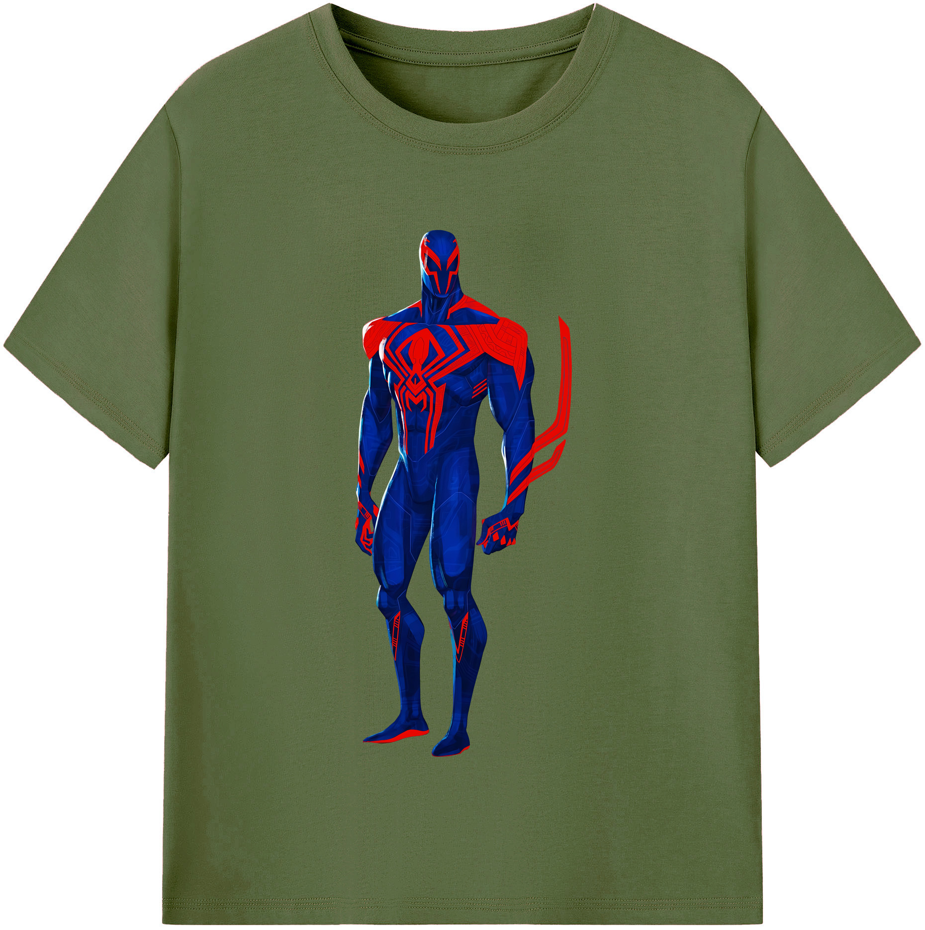 （画像用） Spider Man スパイダーマン 綿100％半袖Tシャツ（フロントプリント）